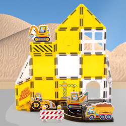 Klocki magnetyczne LELINO Fantasy Engineering 47 szt.