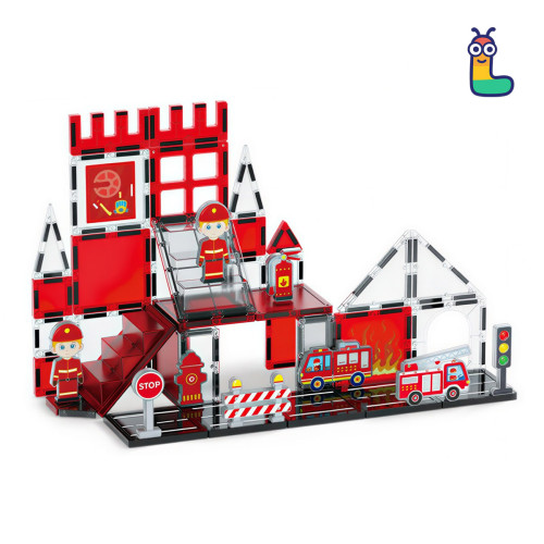 Klocki magnetyczne LELINO Fantasy Fire Control 48 szt.