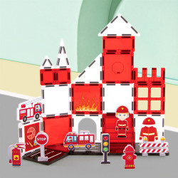 Klocki magnetyczne LELINO Fantasy Fire Control 48 szt.