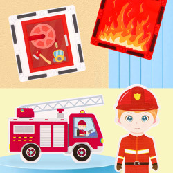 Klocki magnetyczne LELINO Fantasy Fire Control 48 szt.