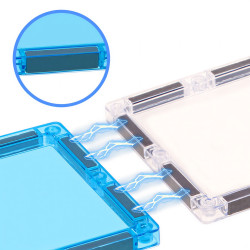 Klocki magnetyczne LELINO Fantasy Policja 42 szt.