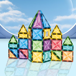 Klocki magnetyczne LELINO Diamond 95 szt.