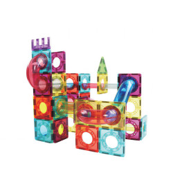 Klocki magnetyczne LELINO Build 50 szt