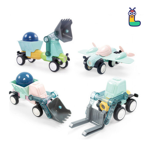 Klocki magnetyczne LELINO Sticks 28 szt.